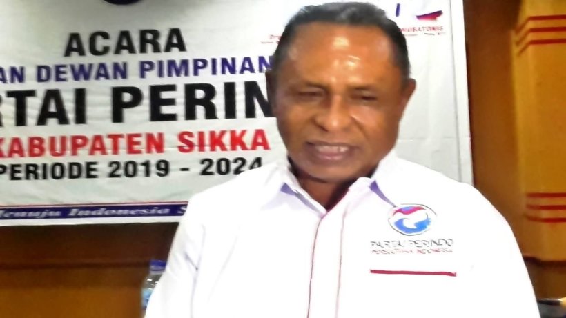 Sabinus Pastikan Perindo Sikka Terus Berjuang Raih Kemenangan