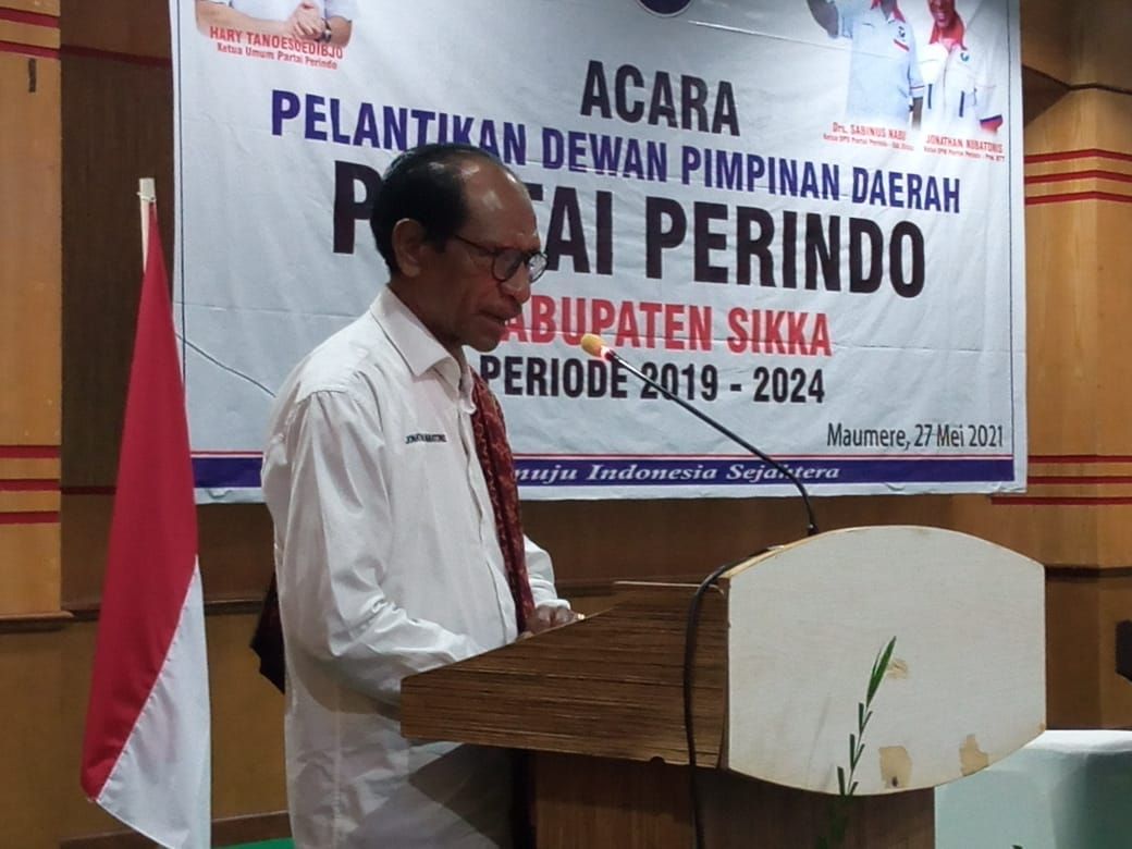 Lantik Pengurus DPD Sikka, Ketua DPW Perindo NTT: Struktur Partai yang Kuat Memperkuat Kemenangan