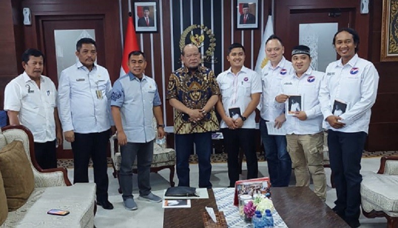 Bertemu Ketua DPD, Pemuda Perindo Bahas Peran Generasi Muda dan Bonus Demografi 2045