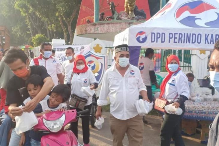 Ramadhan, Perindo Langkat Terus Hadir di Tengah Masyarakat