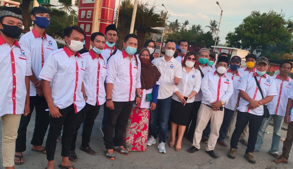 Bagikan Ratusan Takjil dan Masker di Beringin Deliserdang, Perindo Semakin Dicintai Masyarakat