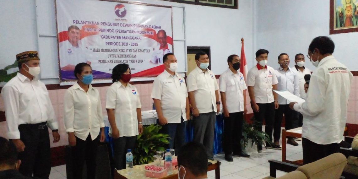 Bidik Pemilu 2024, Perindo Manggarai Ajak Kader Merawat Idealisme Partai