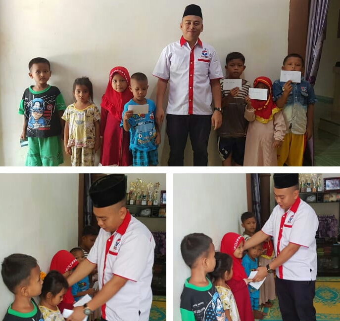 Politisi Perindo Labusel Santuni Anak Yatim