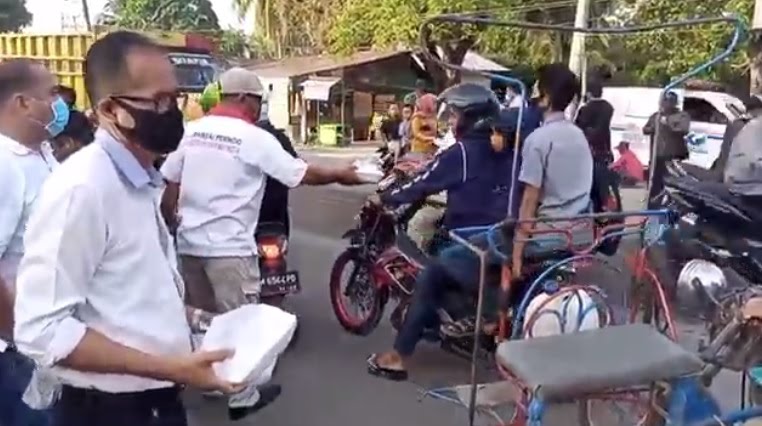 Berbagi Sesama, Perindo Langkat Bagikan Ribuan Takjil dan Santuni Yatim Piatu