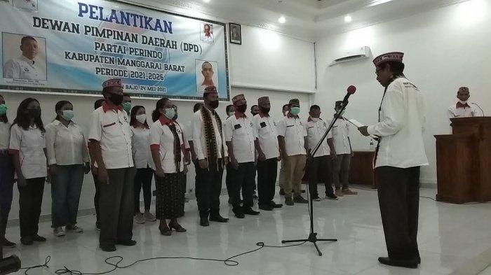 Resmi Pimpin DPD Partai Perindo Kabupaten Manggarai Barat, Ini Arahan Stanislaus Stan