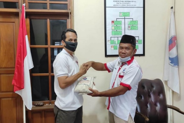 Perindo Jepara Bagikan Bingkisan Lebaran ke Pengurus dan Sayap Partai