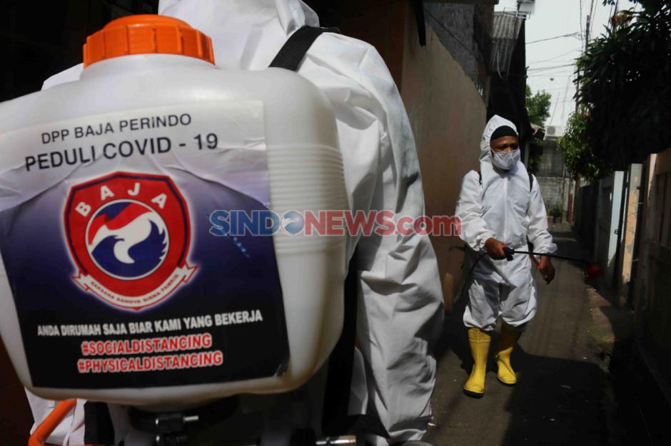 Sekjen Baja Perindo: Kami Cepat, Sigap dan Tanggap Melakukan Penyemprotan 