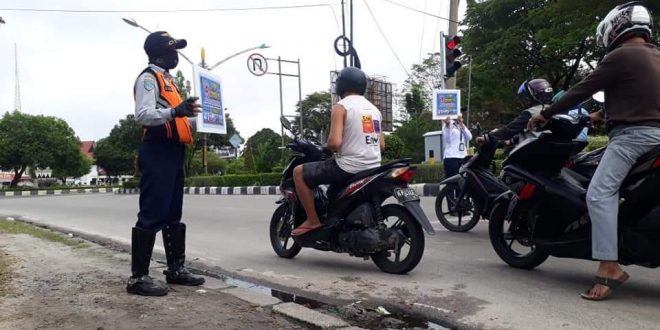 Perindo Palangka Raya Apresiasi Dishub Aktif Mengatur Lalu Lintas