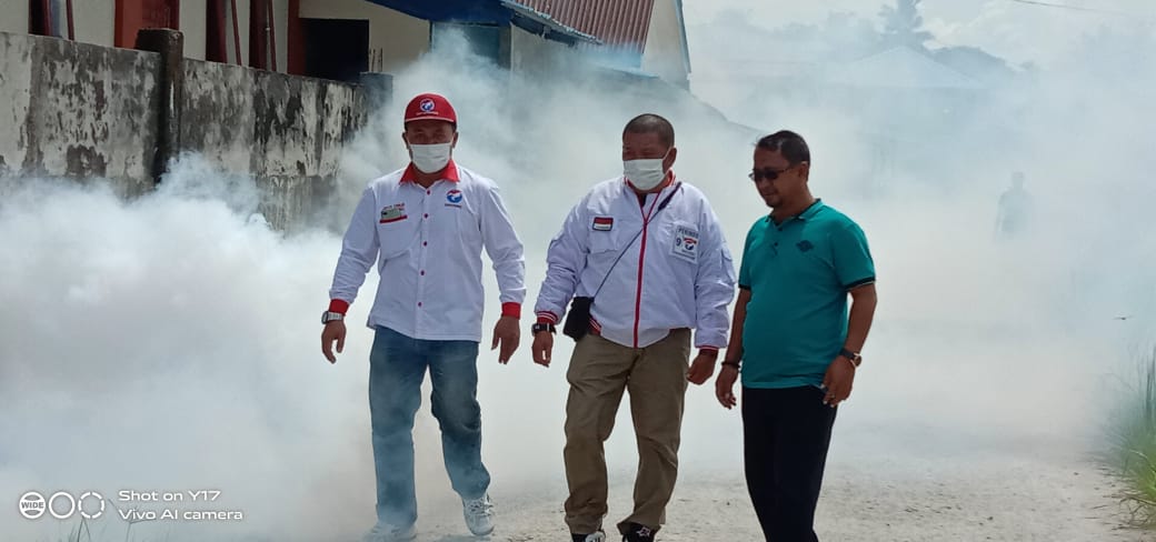 Perindo Nias Selatan Ajak Warga Perangi DBD