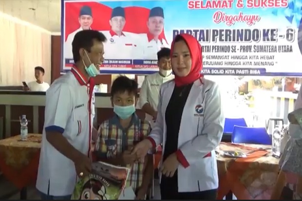 PSU Pilkada Labuhan Batu, Perindo Ajak Kader Jaga Keamanan dan Kondusifitas