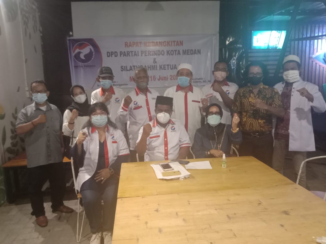 Gelar Rapat, Perindo Kota Medan Bahas Calon KSB