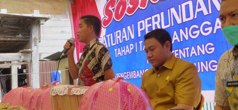 Legislator Perindo Sulaeman Sosialisasi Perda Pertanian di Sidrap
