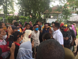 Relokasi Pasar Mardina, Legislator Perindo Ambon Temui Pedagang yang Geruduk Kantor DPRD