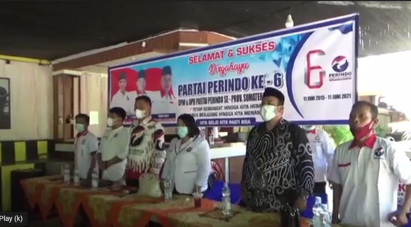 Perindo Labuhanbatu Berbagi ke Yatim Piatu di Momen Hari Jadi