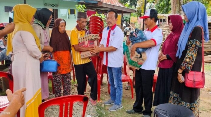 146 Rumah Terbakar, Camat Apresiasi Bantuan dari Perindo Jambi