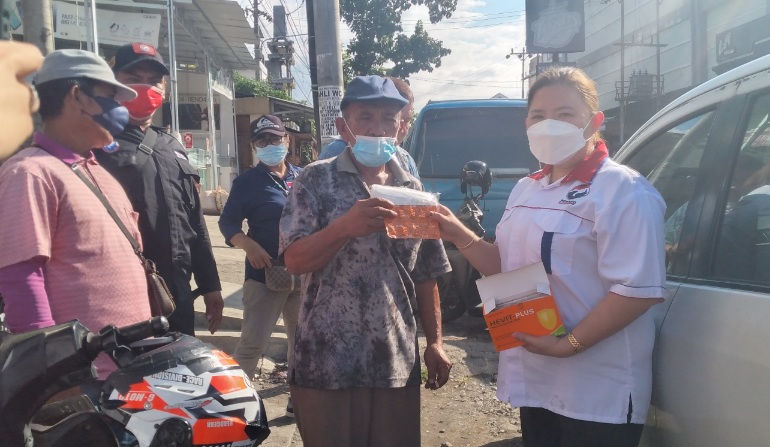 Perindo Minsel Berperan Membantu Pemerintah Mengendalikan Penyebaran Covid-19