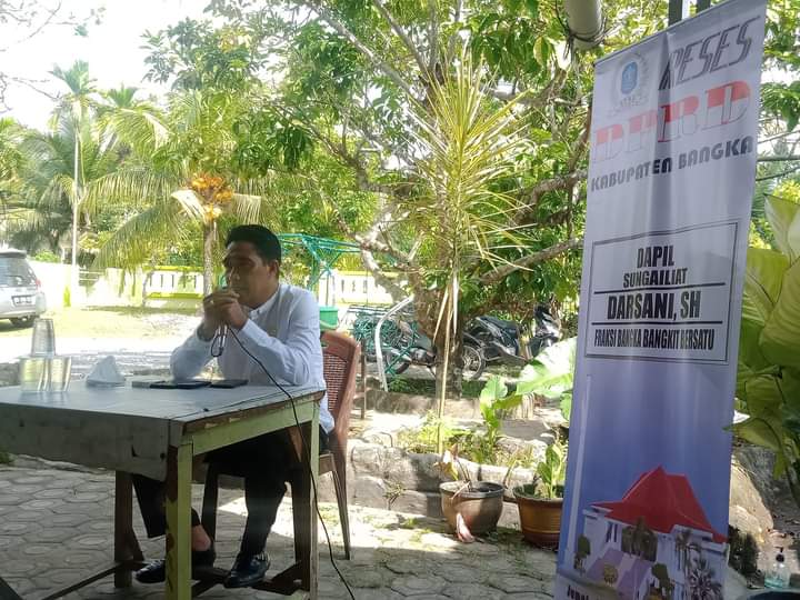 Legislator Perindo Bangka Siap Kawal Aspirasi Masyarakat yang Keluhkan Belum Tersedianya Penerangan Lampu Jalan