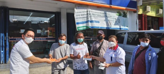 Sinergi dengan Pemerintah, Partai Perindo Minsel Turun ke Jalan