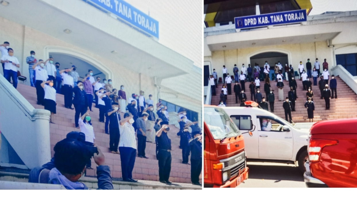 DPRD Beri Penghormatan Terakhir kepada Legislator Perindo Tana Toraja Yan Anggong Sebelum Dikebumikan