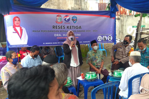 Srikandi Perindo Makassar Kartini Said Ajak Masyarakat Ikut Vaksin Covid-19