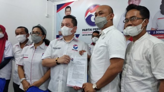 Duet Zulkifli dan Yuyun Prawira Resmi Pimpin DPD Perindo Binjai