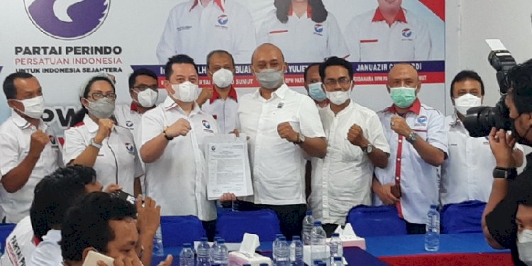 DPW Sumut Serahkan SK DPD Perindo Binjai