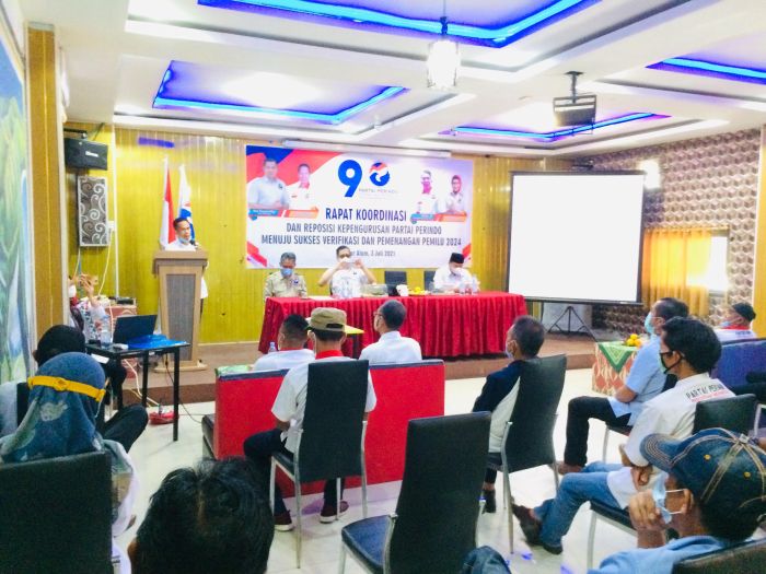 Bidik Kemenangan di Pemilu 2024, Perindo Pagar Alam Rapatkan Barisan