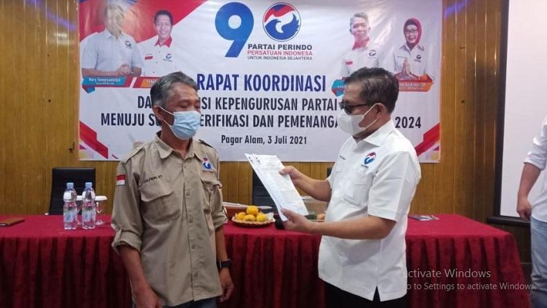 Perkuat Struktur Partai, Perindo Pagalaram Target Raih 3 Kursi di Pileg 2024
