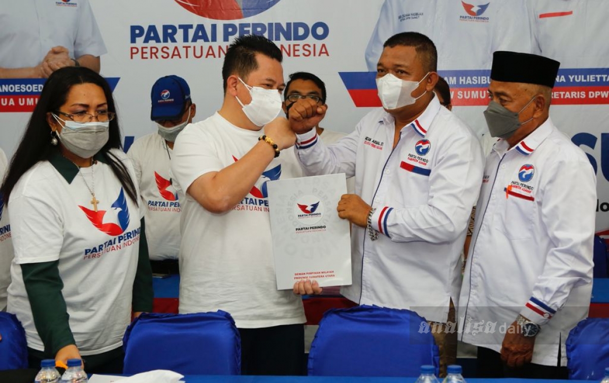 Perindo Sumut Minta Pengurus Semangat Bekerja untuk Besarkan Partai