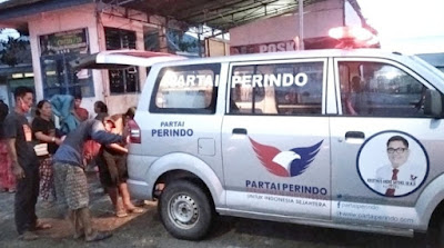 Ambulans Partai Perindo Kepulauan Mentawai Terus Bergerak Melayani Masyarakat Tanpa Pamrih