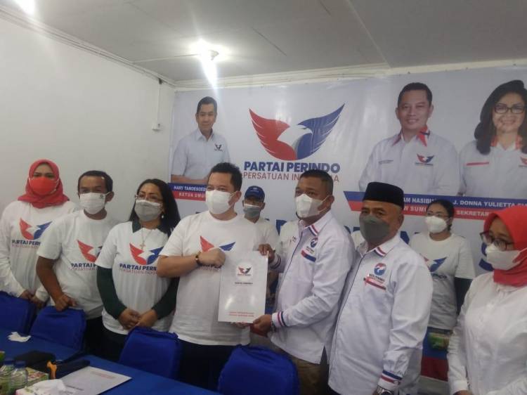 Rudi Zulham Serukan Pengurus Perindo Asahan Putus Mata Rantai Covid-19