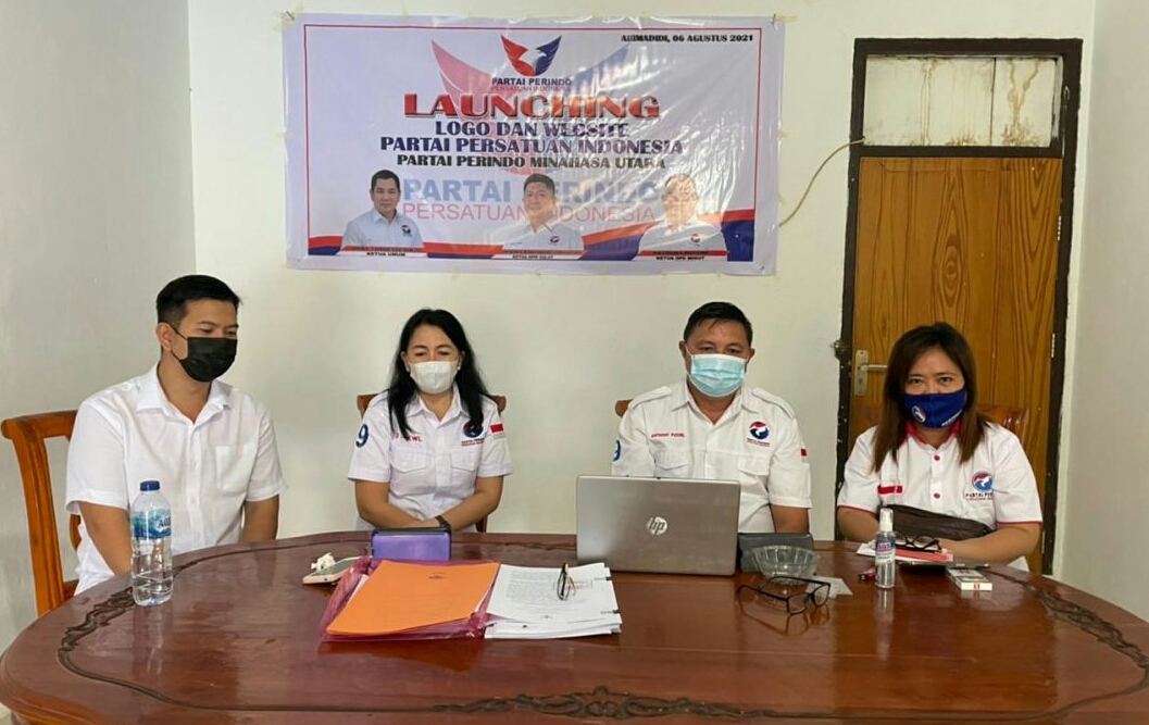 Punya Logo Baru, Perindo Minut Segera Lakukan Gebrakan Besar