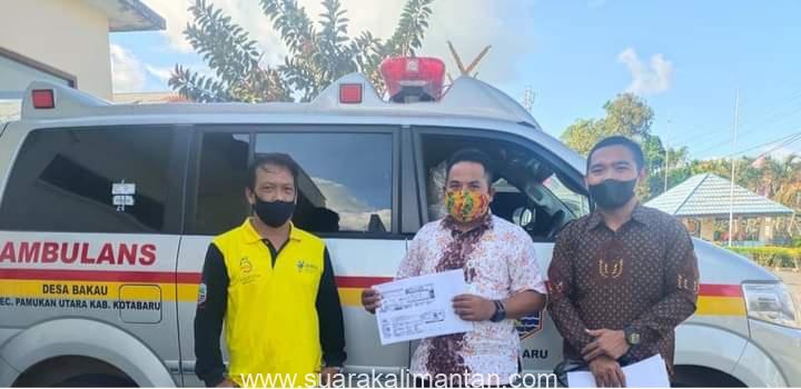 Dewan Perindo Kotabaru Serahkan 3 Unit Ambulans untuk Bantu Warga Desa