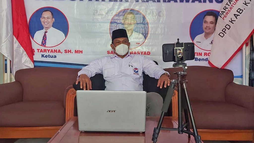 Launching Logo Baru, Perindo Karawang Ajak Masyarakat Bergabung