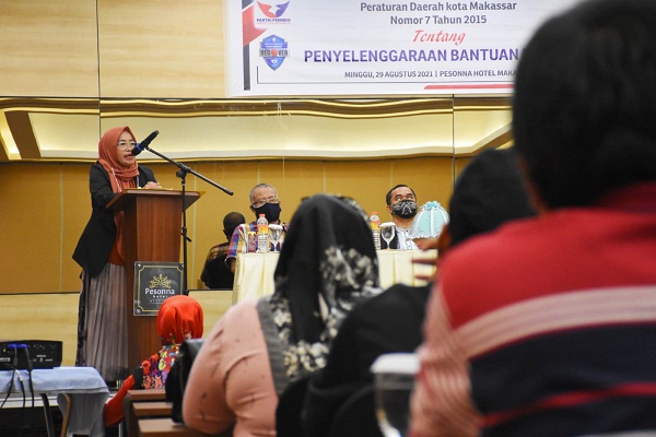 Anggota DPRD Makassar Asal Partai Perindo Sosialisasi Perda Bantuan Hukum