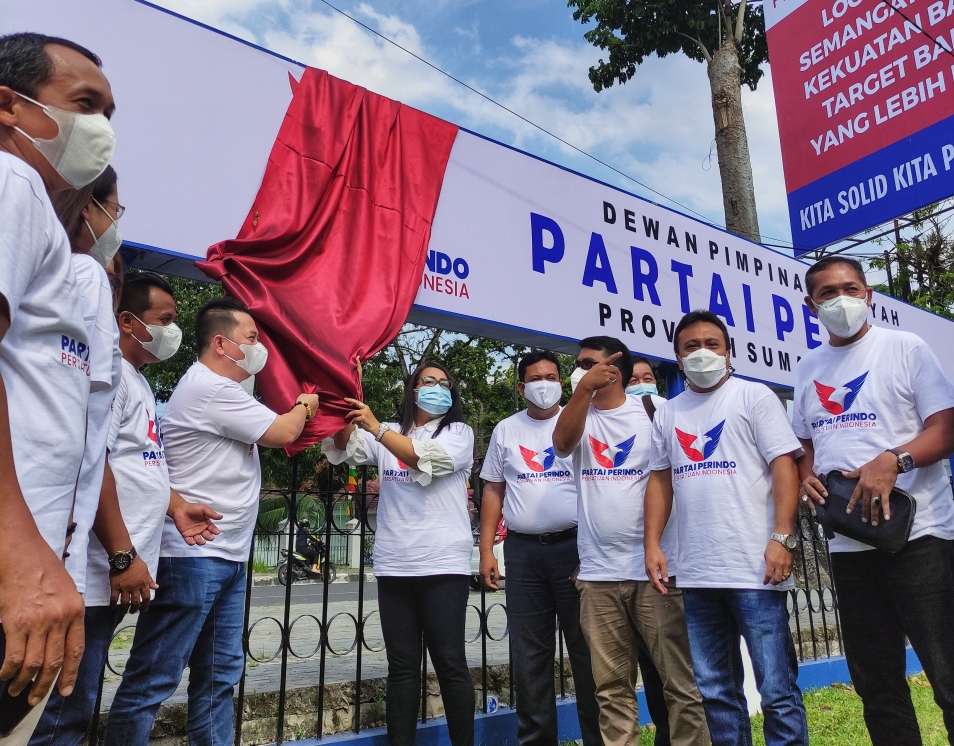 Miliki Logo Baru, Perindo Sumut Langsung Gaspol