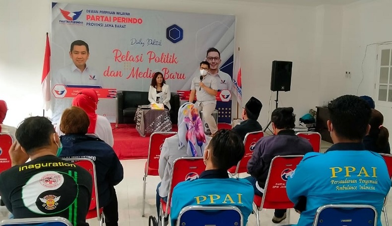 Ferrari Sebut Media Digital Memiliki Peran Penting Membesarkan Partai Perindo