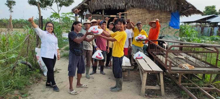 Partai Perindo Sumut Minta Petani di Pesisir Deliserdang Diperhatikan