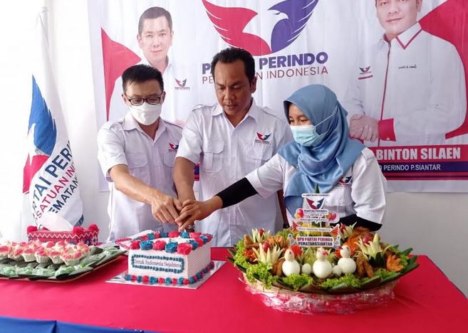DPD Pematangsiantar Resmikan Kantor Baru saat Merayakan HUT ke-7 Partai Perindo