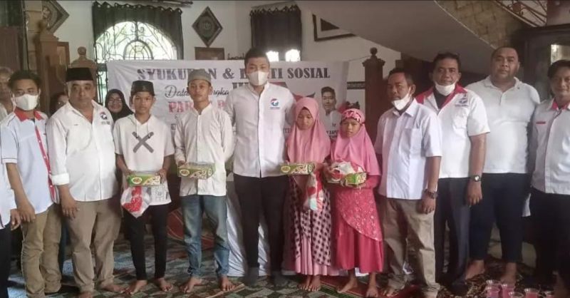 Syukuran HUT ke-7, Partai Perindo Langkat Instruksikan Kadernya Rebut Hati Rakyat