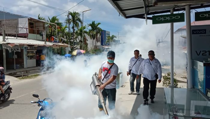Asapi Rumah Warga, Partai Perindo Nias Selatan Kian Solid