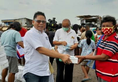 Sambut Ulang Tahun ke-7, Partai Perindo Gelar Bakti Sosial untuk Pemulung di Juanda