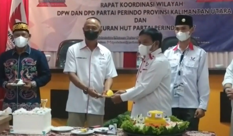 Syukuran HUT ke-7, Partai Perindo Kaltara Gelar Rakor Hadapi Pemilu 2024