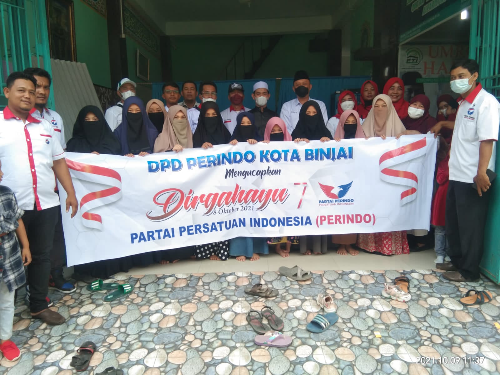 Refleksi HUT ke-7, Partai Perindo Binjai Mantapkan Konsolidasi Kader
