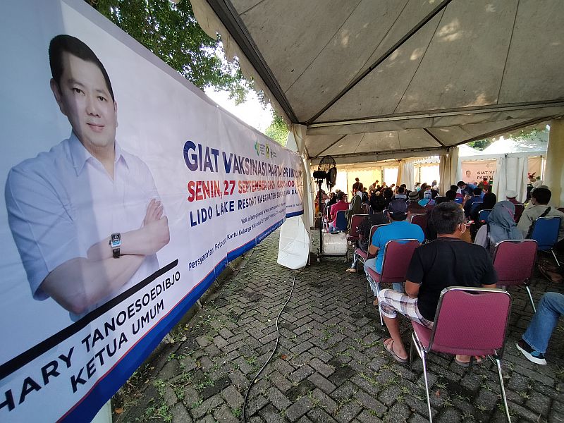 Vaksinasi Massal Dinkes dan Partai Perindo Dorong Peningkatan Imunitas Warga Timpik