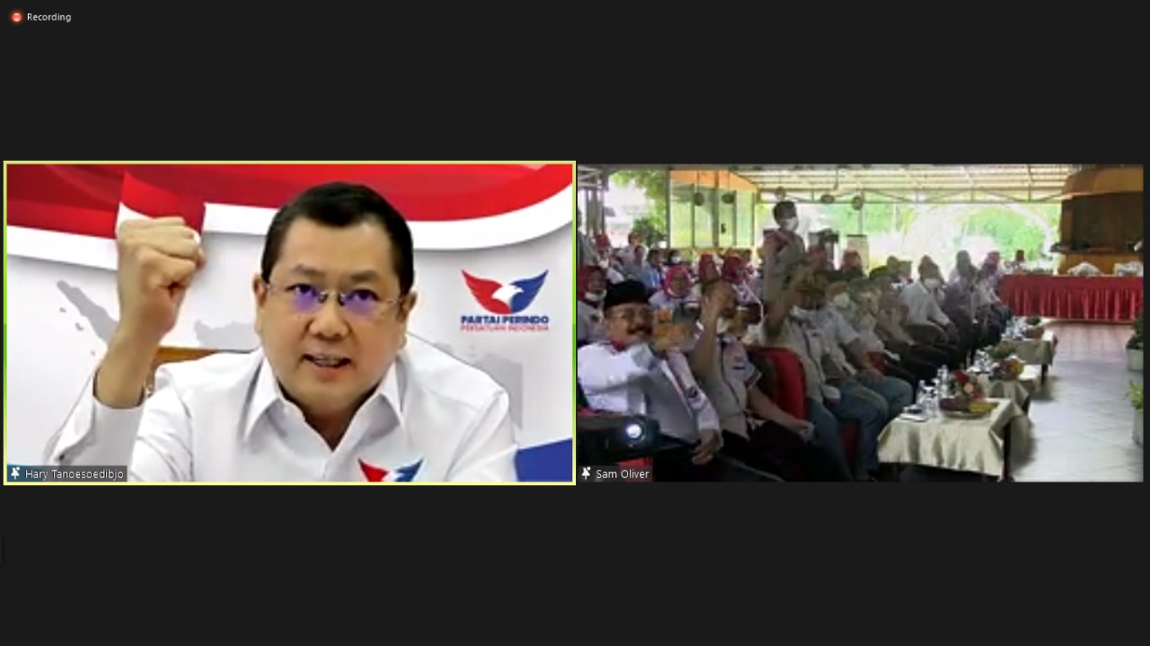 DPW Perindo Bengkulu Gelar Rakorwil, HT Minta Bersiap Hadapi Pemilu 2024