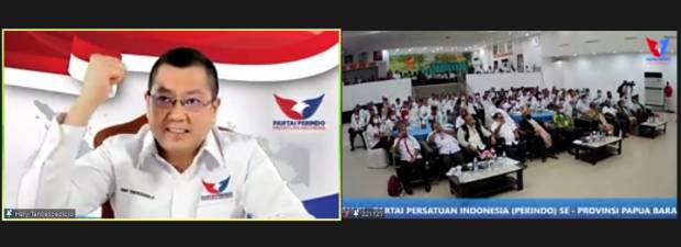 Di Muskerwil DPW Papua Barat, Hary Tanoesoedibjo: Keberpihakan Partai Perindo untuk Indonesia Sejahtera