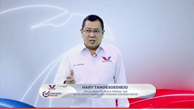 Hary Tanoesoedibjo Panggil Putra Putri Terbaik Bangsa Ikuti Konvensi Rakyat Partai Perindo