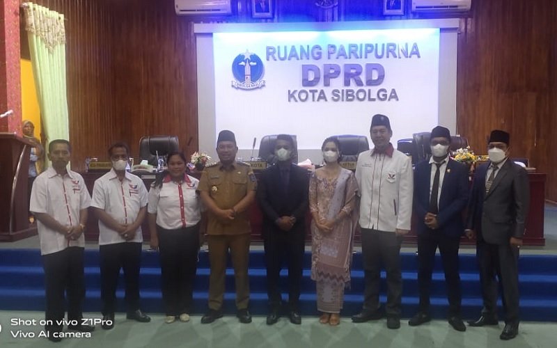 Kader Partai Perindo Selfi Kristian Purba Dilantik Jadi Wakil Ketua DPRD Kota Sibolga