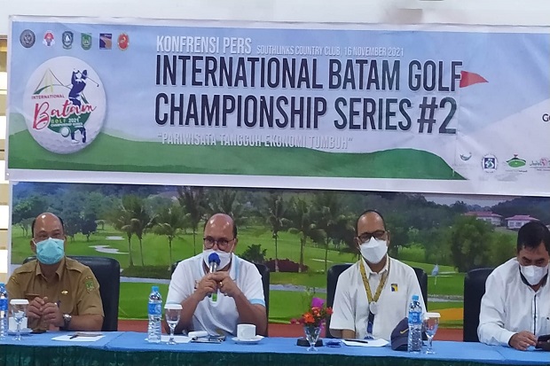Melalui Internasional Batam Golf Championsip Series II, Batam Diusulkan Jadi Tempat Pelatnas